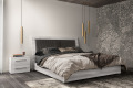 NIGHT-Mia_Bed Upholstered + Night Table