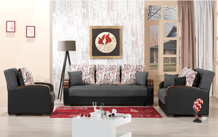 Pegasus full size sofabed in gray