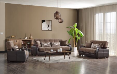 Dogal Living Room Sport Brown