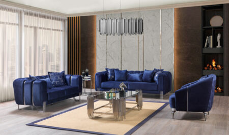 Diamond Blue living Room