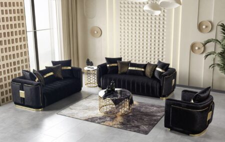 Avanos Modern Living room Black