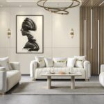 Avanos modern Living room Cream