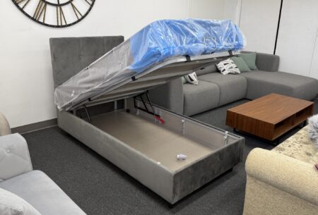 Solo twin size storage bed